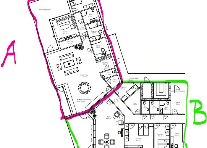 Top-floor Flat By The Harbour In Lejlighed